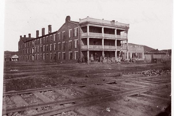 historic photo of the Crutchfield House, predecessor to the Read House