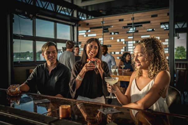 Group Gathered at Whiskey Thief