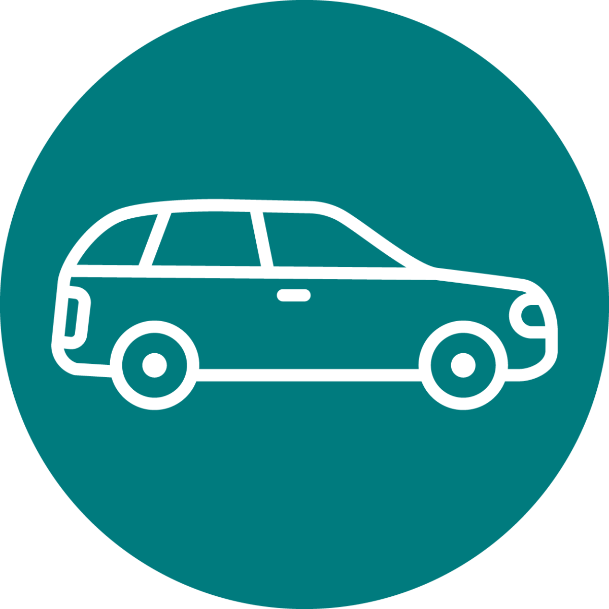 teal car icon